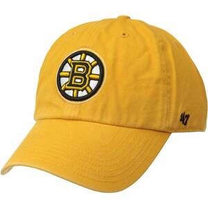 NEW ’47 men's boston bruins clean up adjustable cap in gold